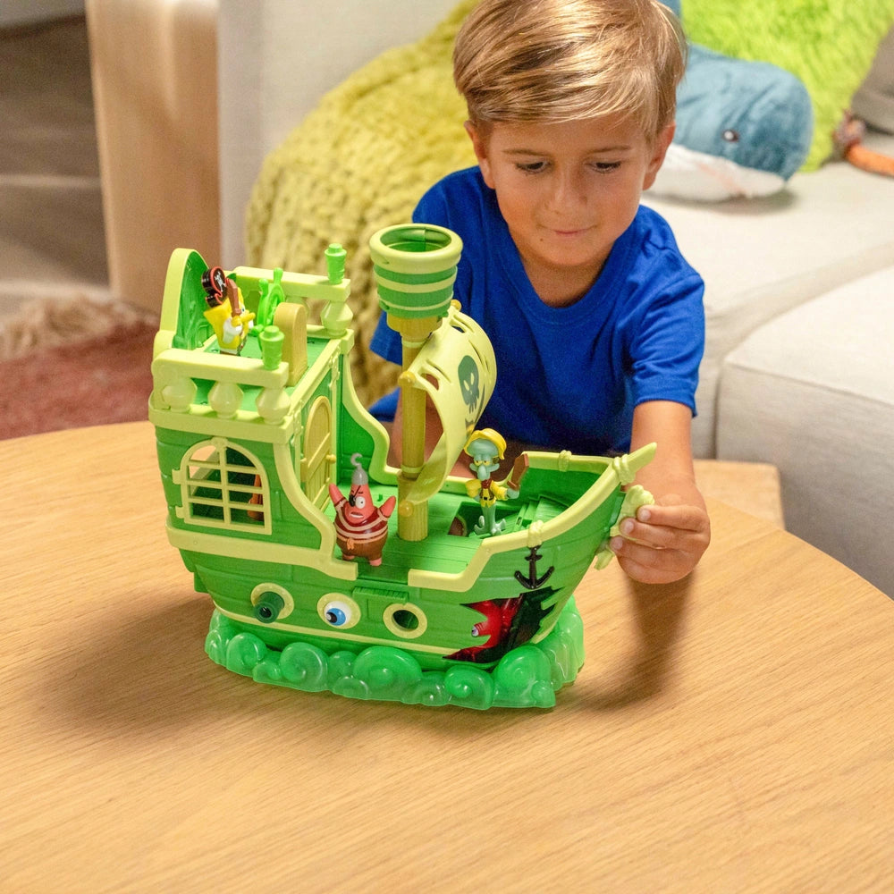 Spongebob Flying Dutchman Ship Playset