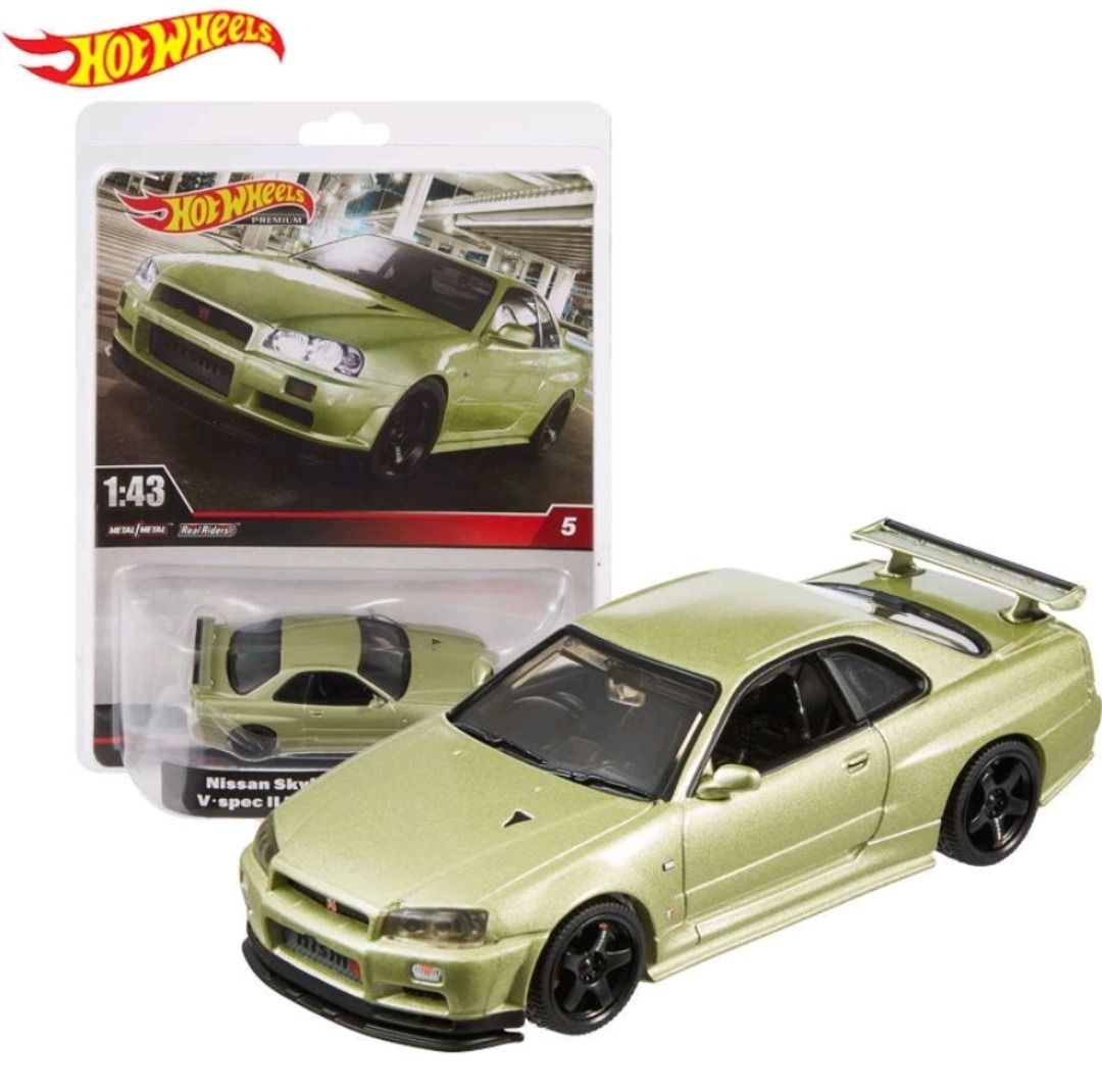 Hot Wheels Premium 1:43 Scale Nissan Skyline GT-R With Nismo Parts