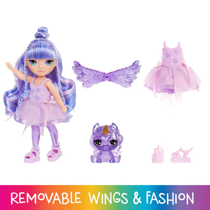 Rainbow Fantasy Fairies Amethyst Willow Doll