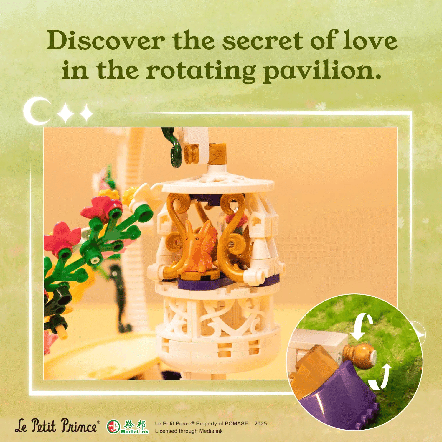 Le Petit Prince Starry Garden Construction Set