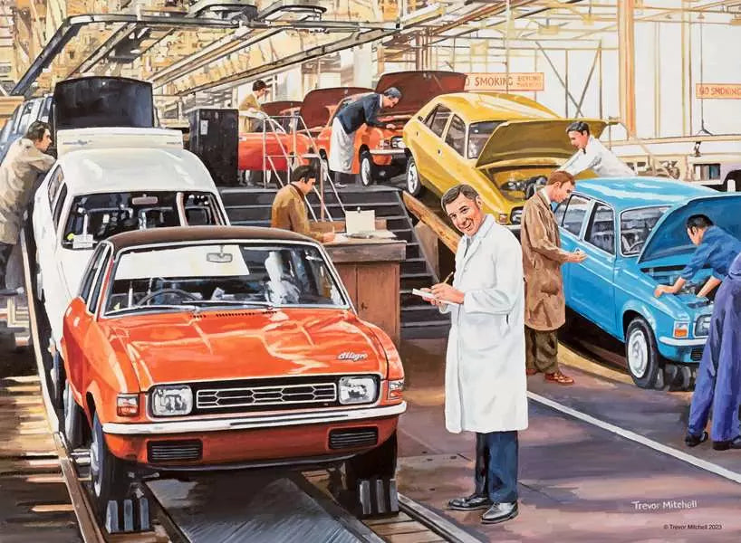 Happy Days Work Day Memories 4x500 Piece Jigsaws