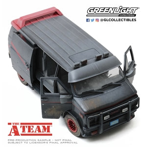 A-Team 1983 GMC Vandura Weathered 1:18 Die Cast