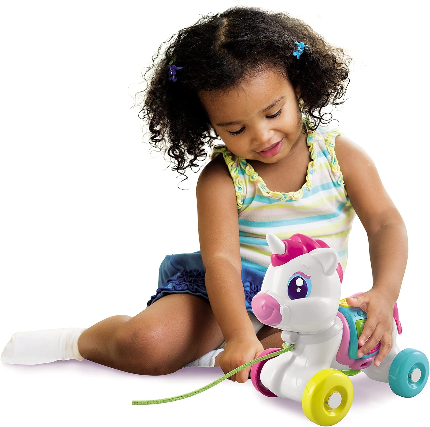 Baby Clem Pull Along Unicorn Electronic Centre