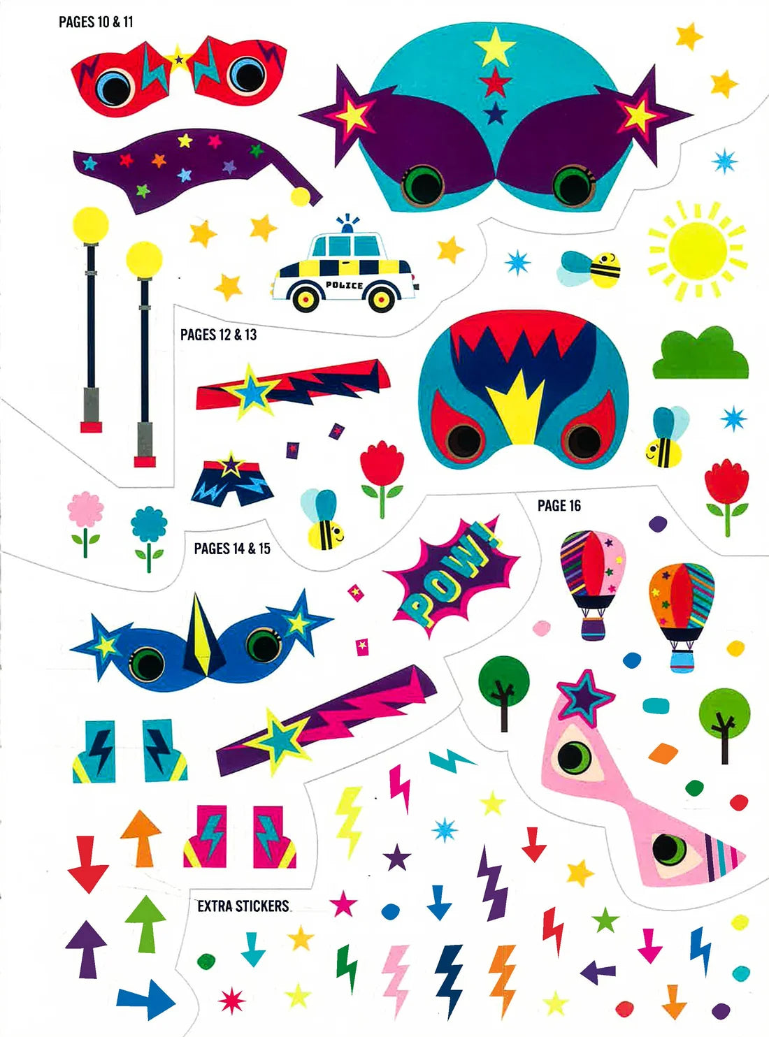 Lets Play Dress-Up Super Hero Colour Activity Book