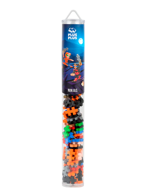 Plus-Plus Ninjas 100 Piece Tube