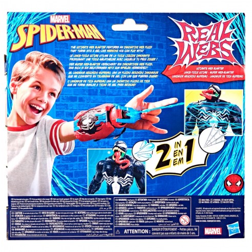 Marvel Spiderman Ultimate Real Webs Web Blaster