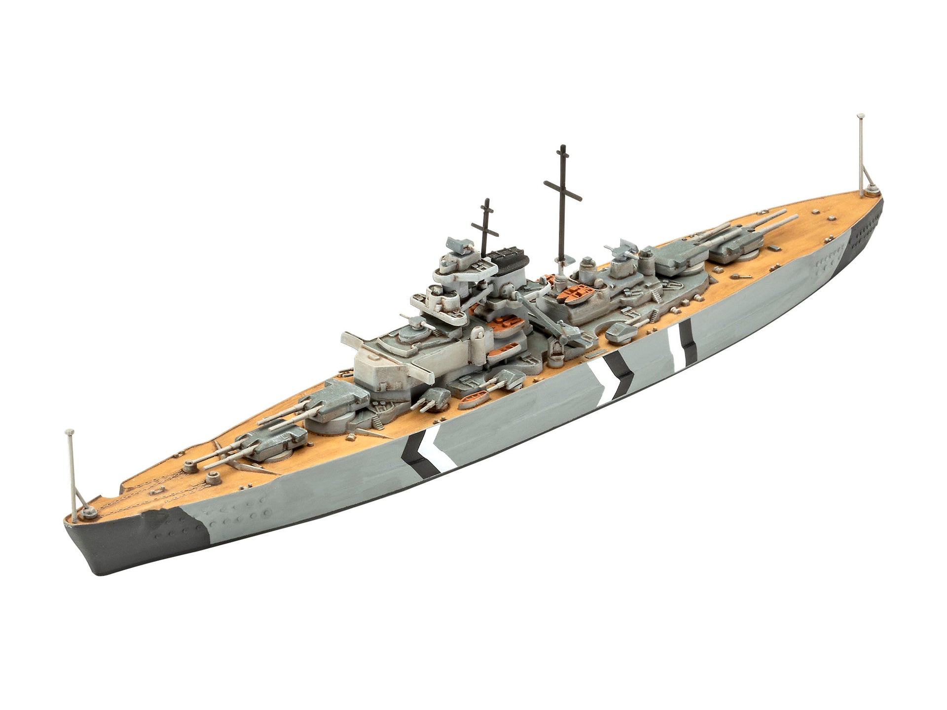 Revell Bismarck 1:200 & 1:1700 Gift Set