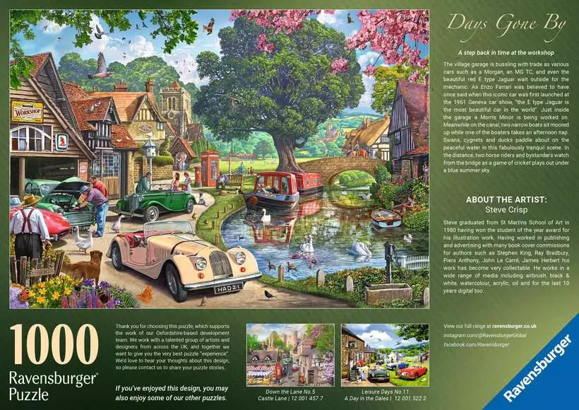 Nostalgic Scene 1000 Piece Jigsaw Puzzle