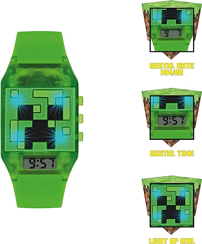 Minecraft LCD Watch