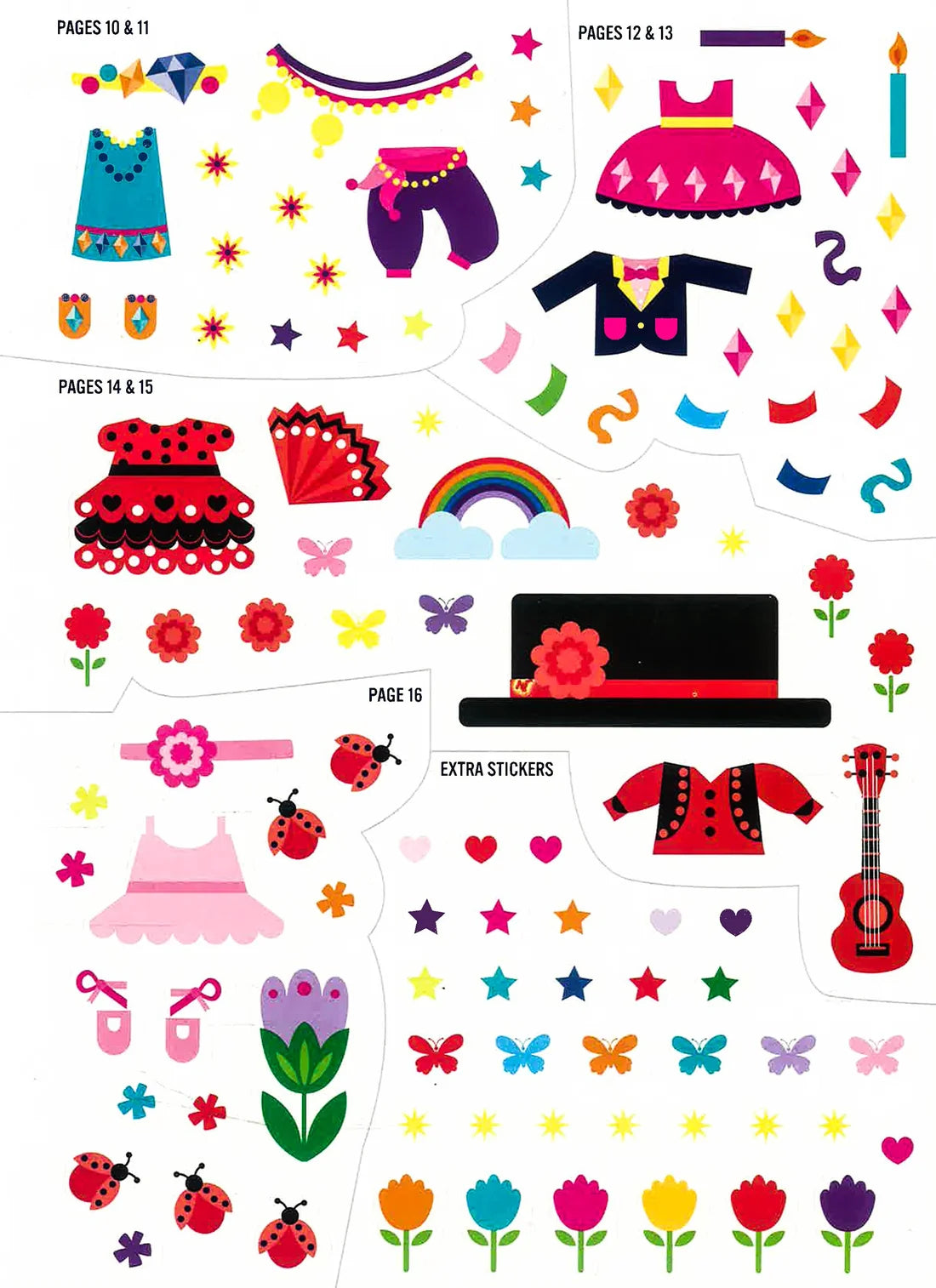 Lets Play Dress-Up Dancing Colouring Activity Book