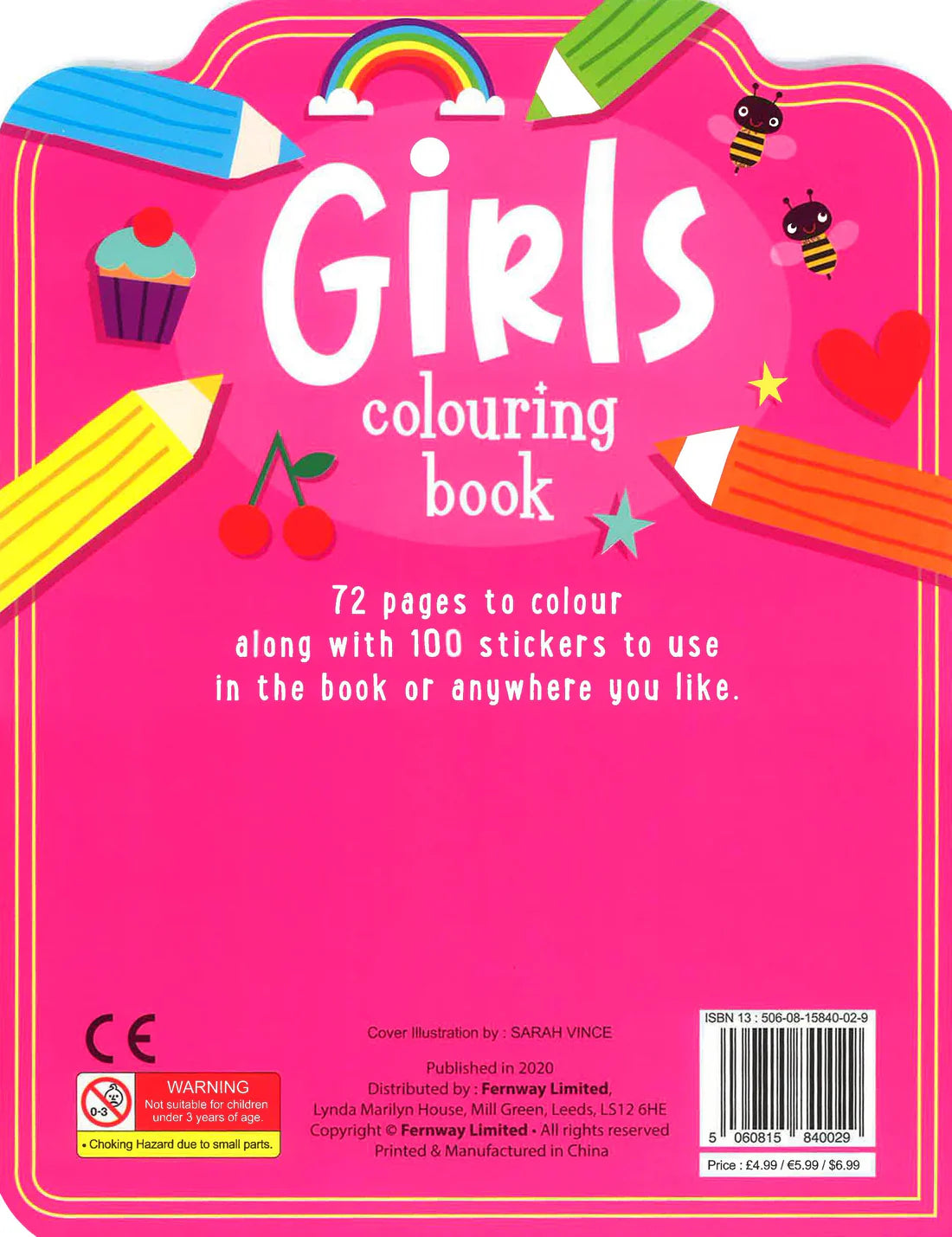 My Favourite Girls Colouring & 100 Sticker Book