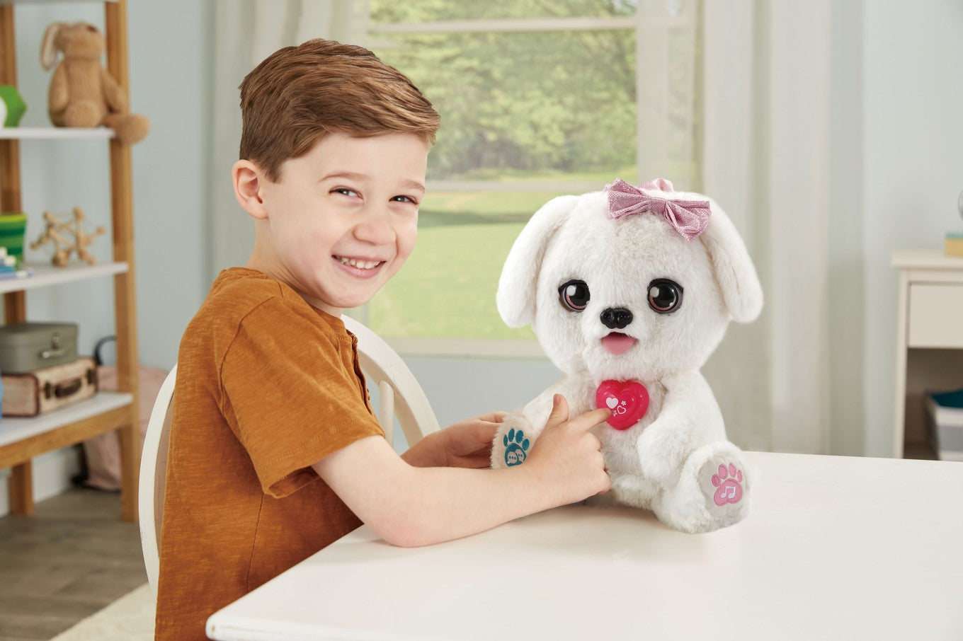 Kissing puppy toy best sale