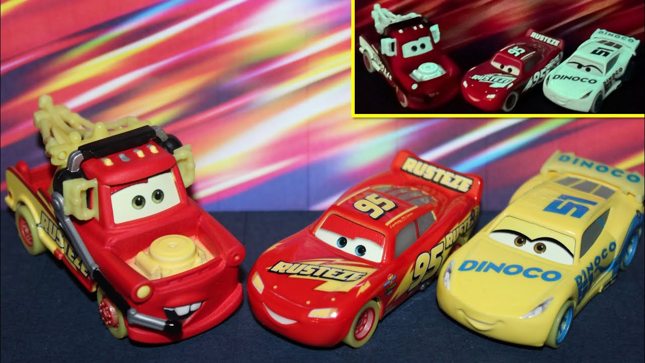 Disney Pixar Glow Racers Lightning McQueen