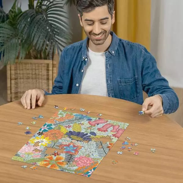 Flower Jungle 500 Piece Jigsaw Puzzle