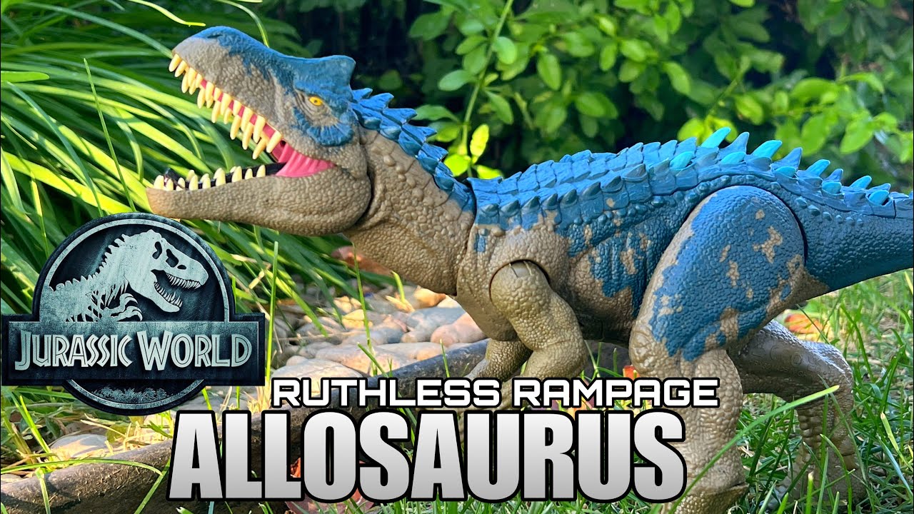 jurassic World Ruthless Rampage Allosaurus