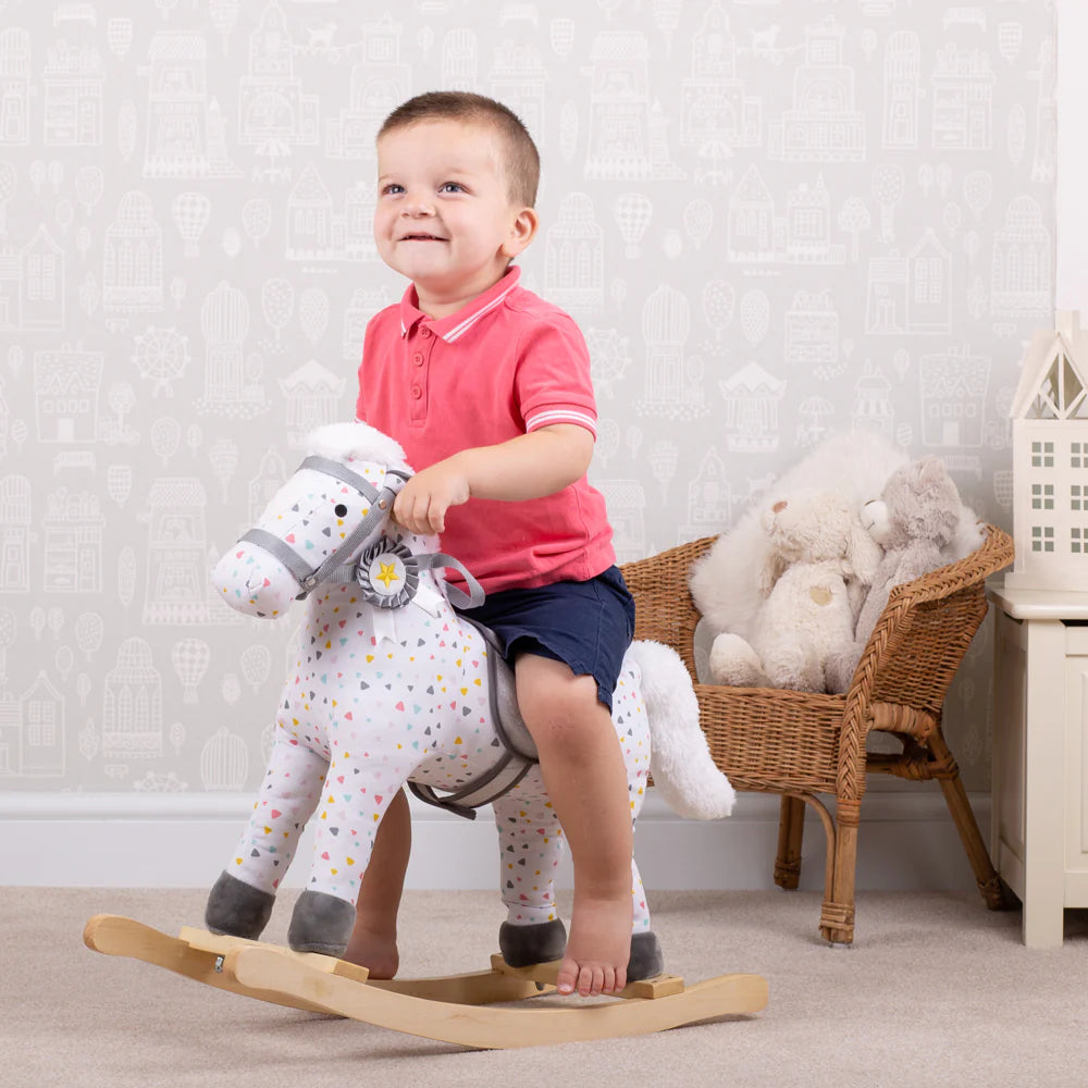 Big Jigs Patterned Rocking Horse