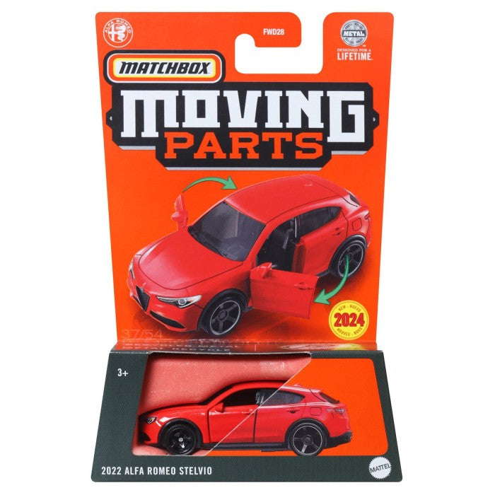 Matchbox Moving Parts Die Cast 1:64 Scale