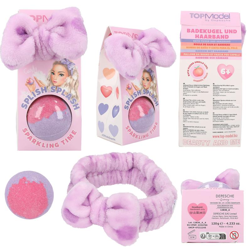 TOPModel Bath Fizzer & Headband Beauty & Me