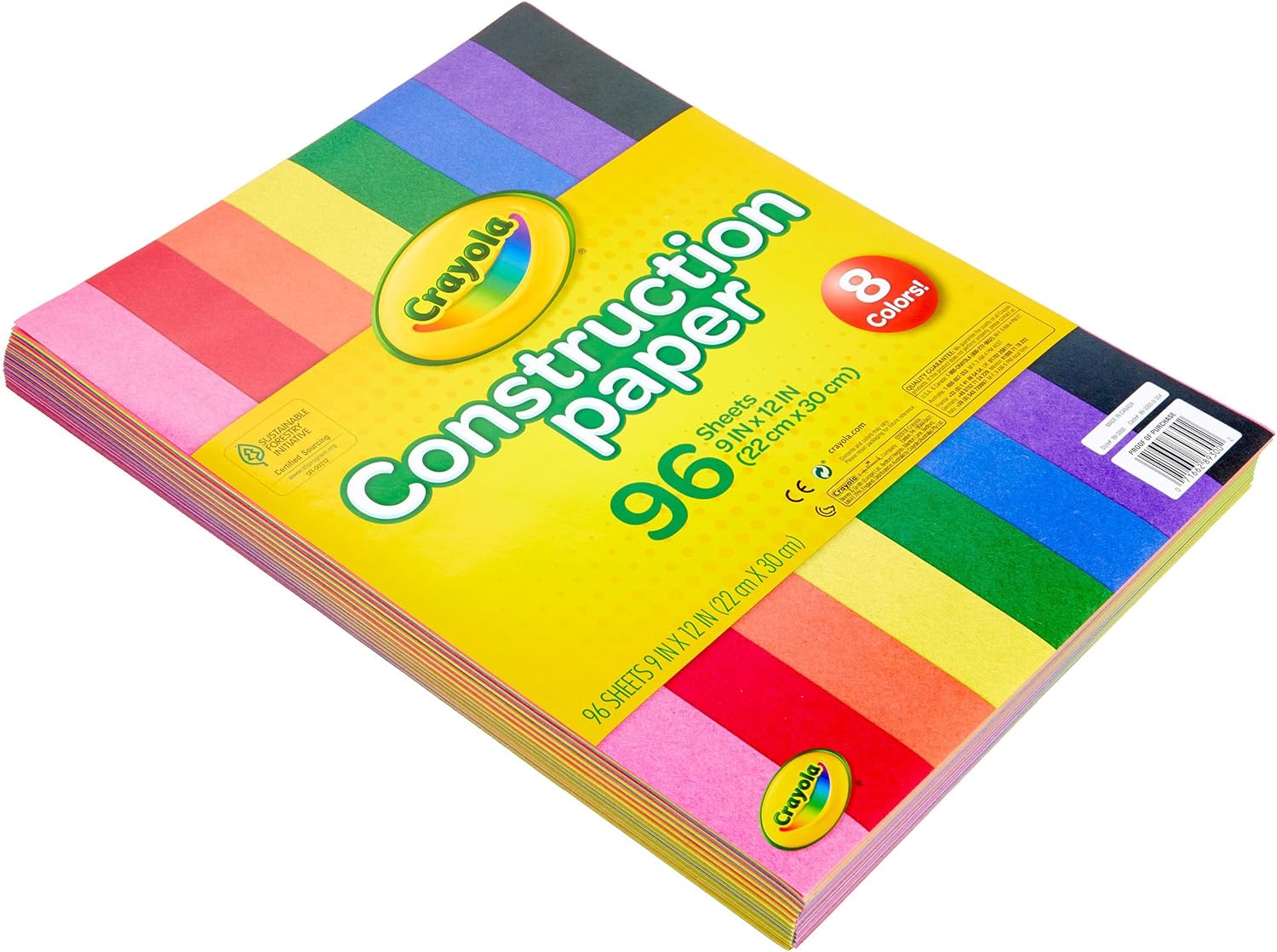 Crayola Construction Paper 96 Sheets