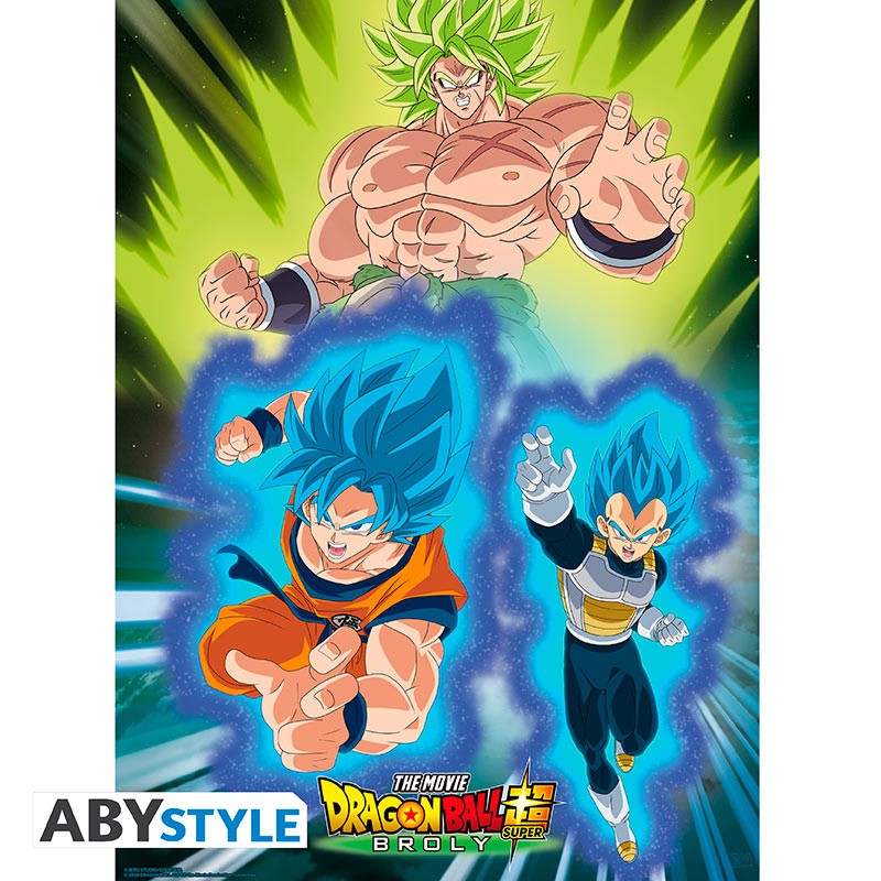 Dragon Ball Super Broly 2 Poster Set 52 X 38cm