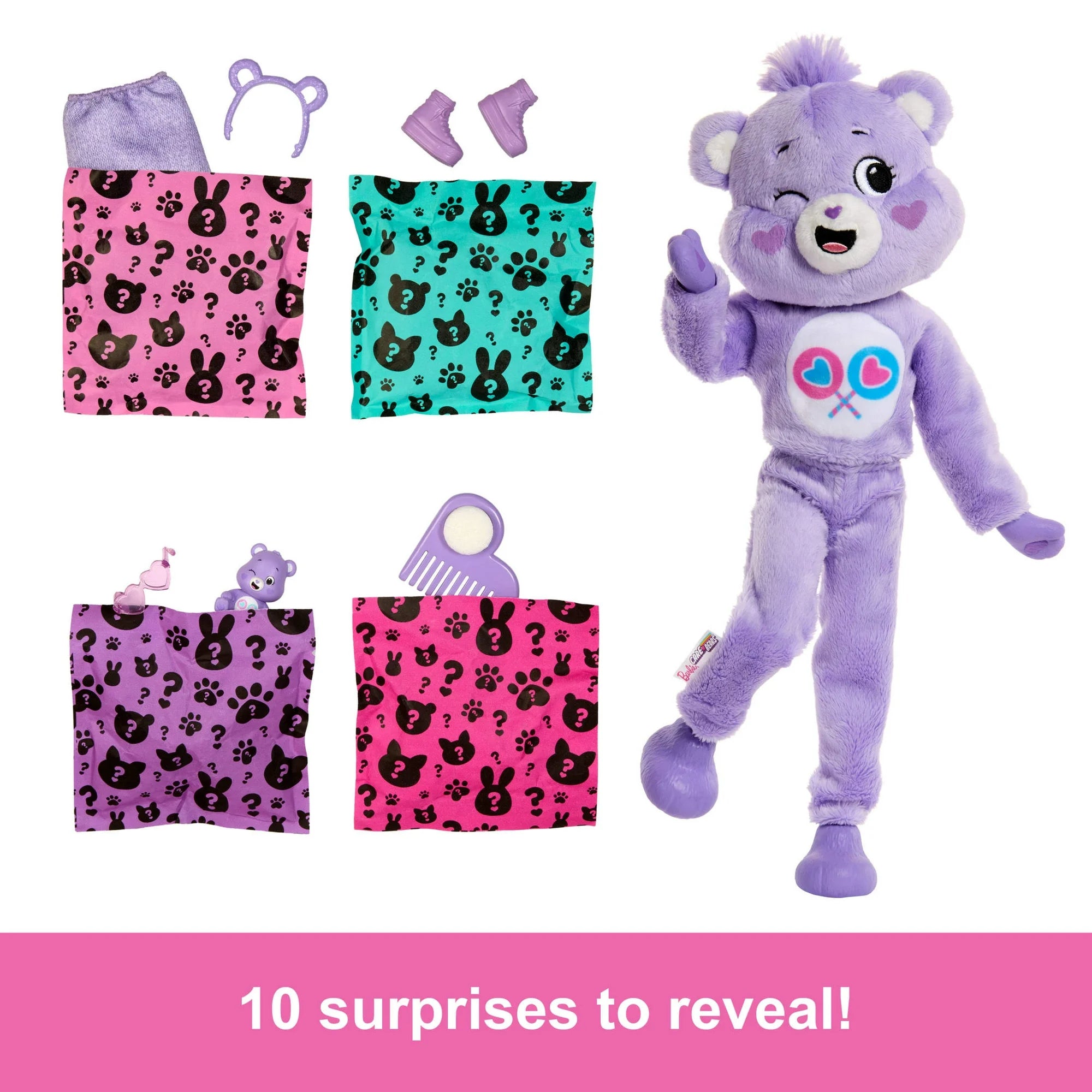 Barbie Cutie Reveal Care Bears Share Bear