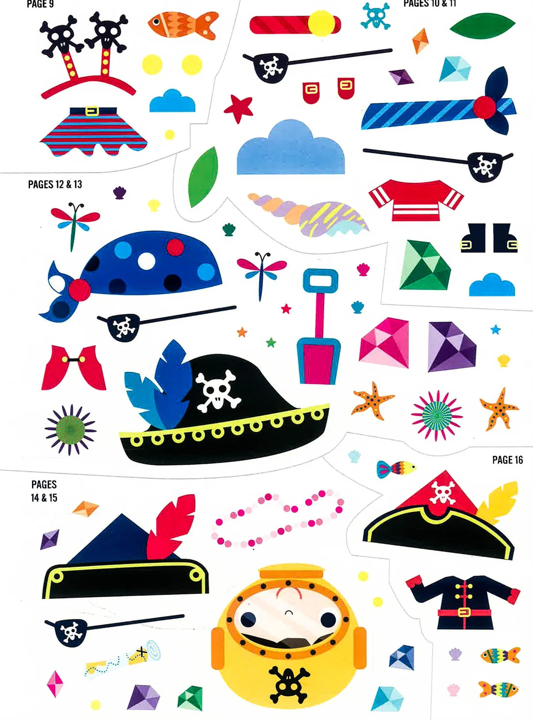 Lets Play Dress-Up Pirate Colouring Activity Book