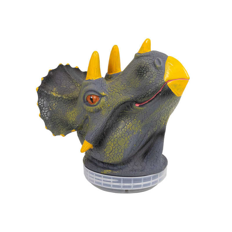 Dino Head Triceratops Tub of Dinosaurs