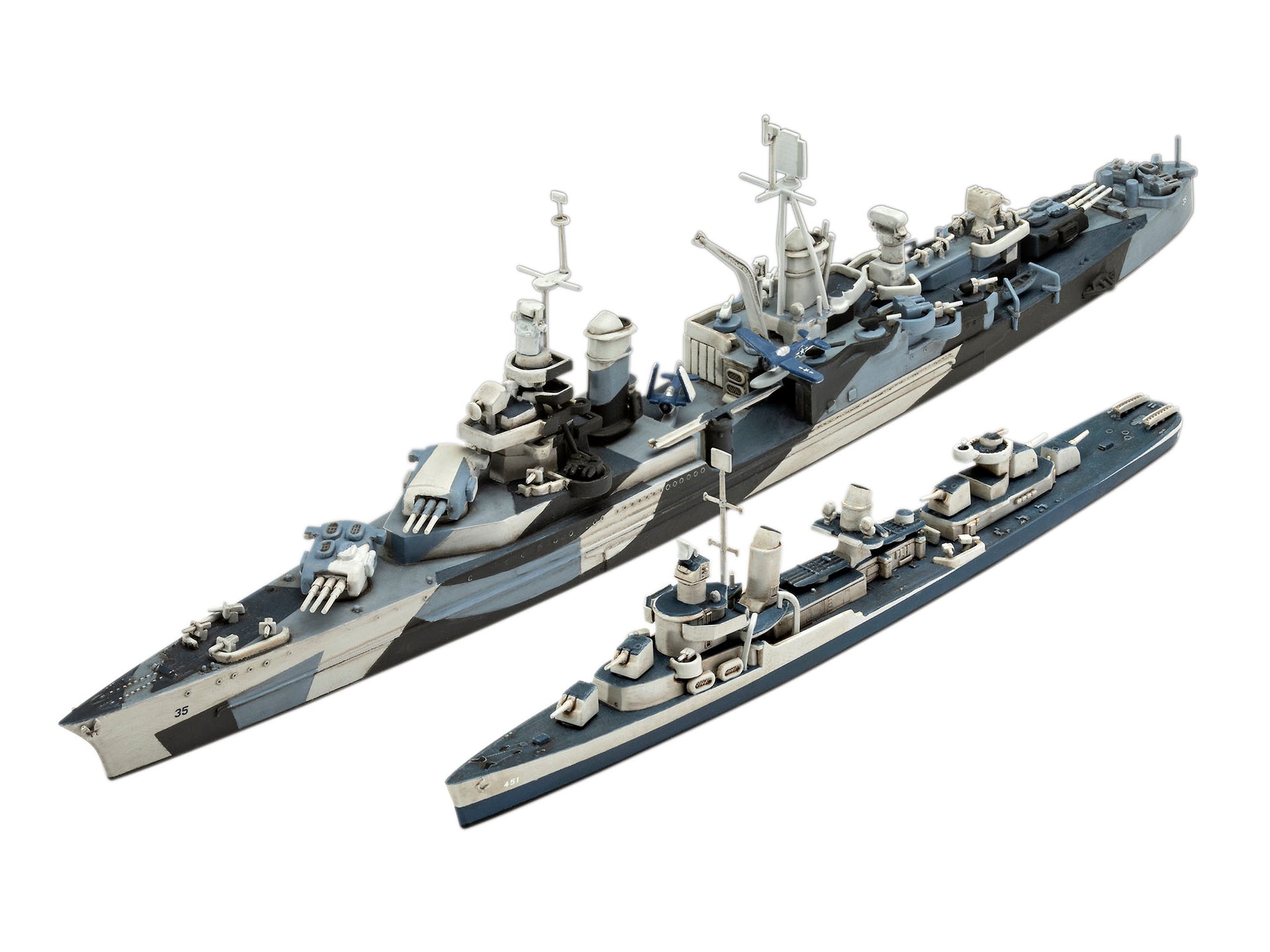 Revell Pacific Warriors 1:700 Scale Gift Set