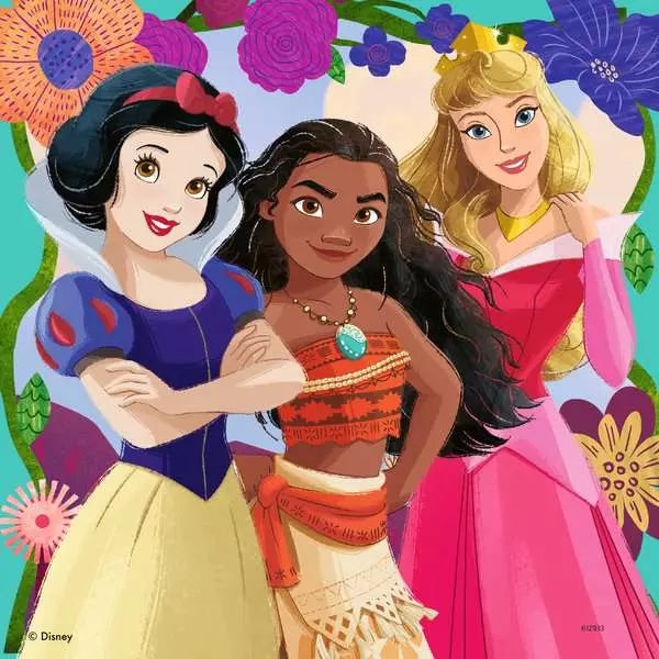 Disney Princess 3x49 Piece Jigsaw Puzzles