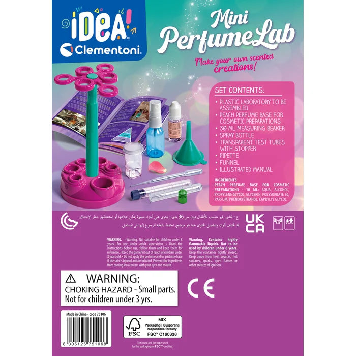 Clementoni Perfume Ideas Mini Lab