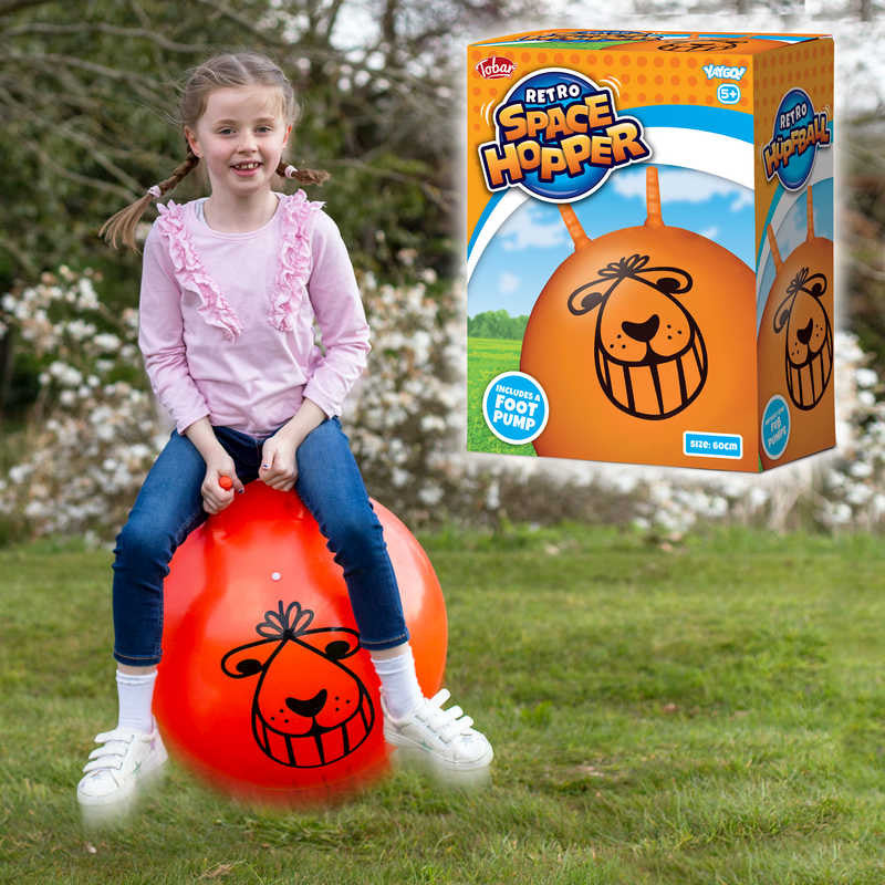 Space Hopper Retro Style