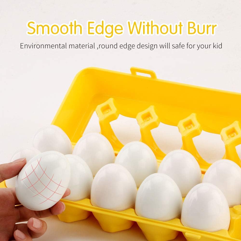 Egg Shape Sorter 12 Piece Set