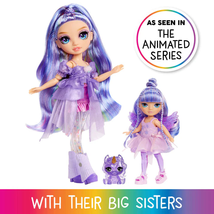 Rainbow Fantasy Fairies Amethyst Willow Doll