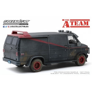 A-Team 1983 GMC Vandura Weathered 1:18 Die Cast