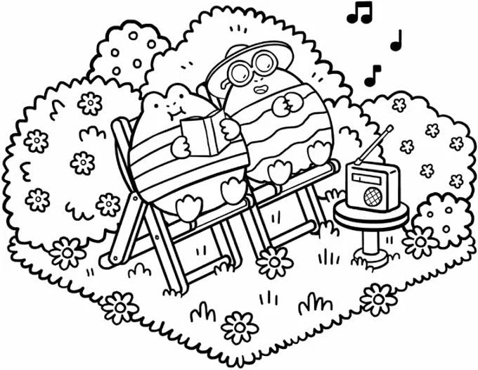 Cosy Gardens Colouring Book