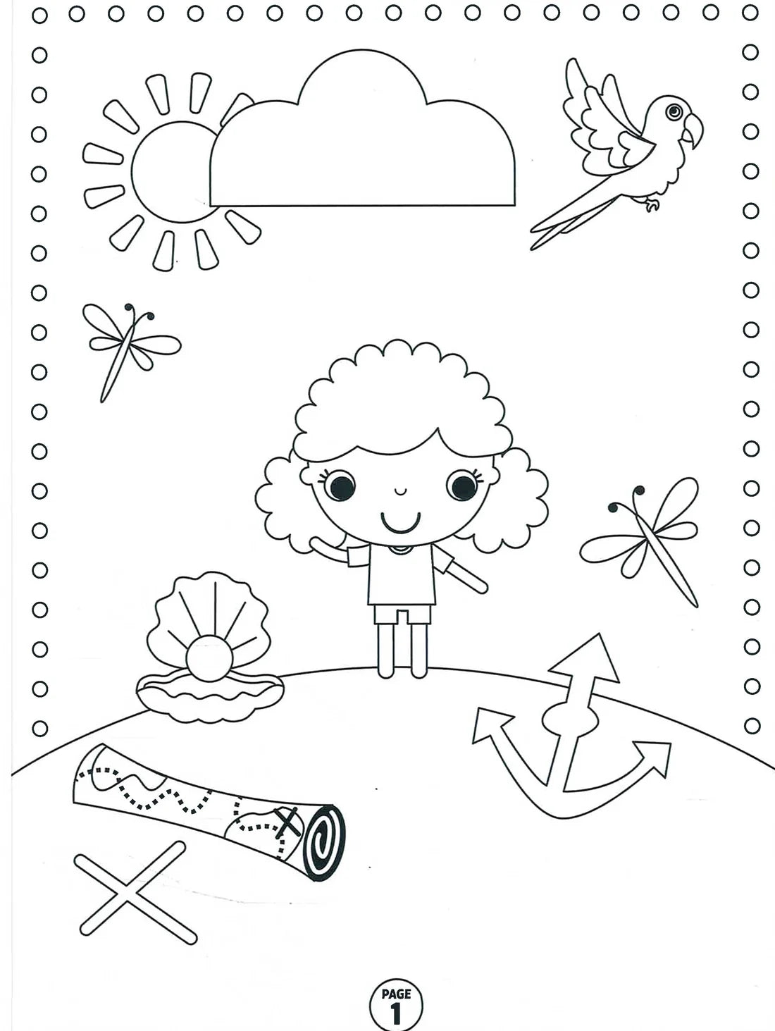 Lets Play Dress-Up Pirate Colouring Activity Book