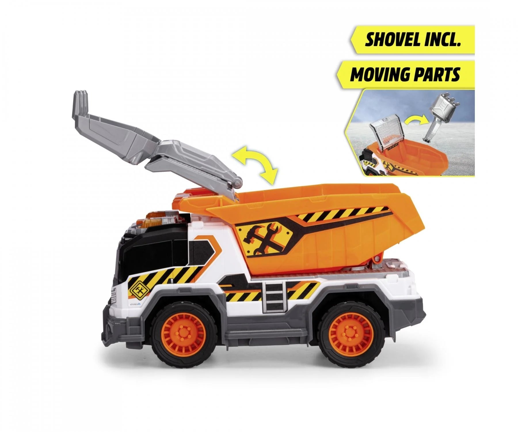 Dickie Dump Truck with Light & Sound