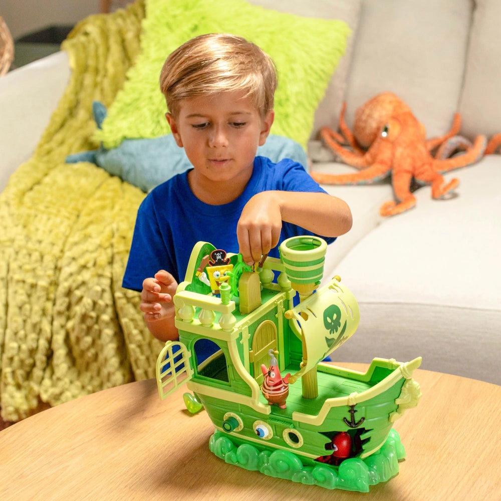 Spongebob Flying Dutchman Ship Playset