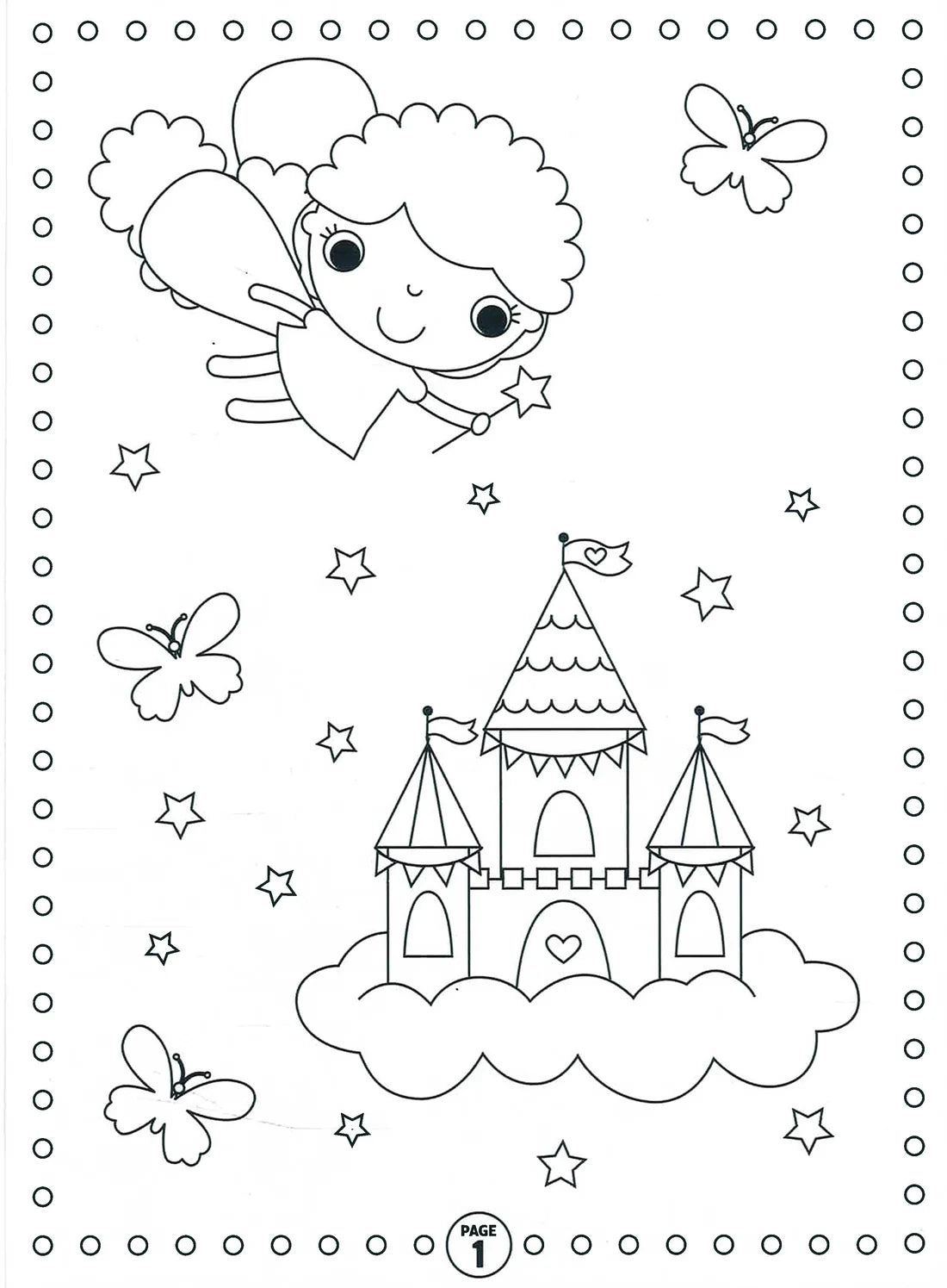 Lets Play Dress-Up Fairies Colouring Activity Book