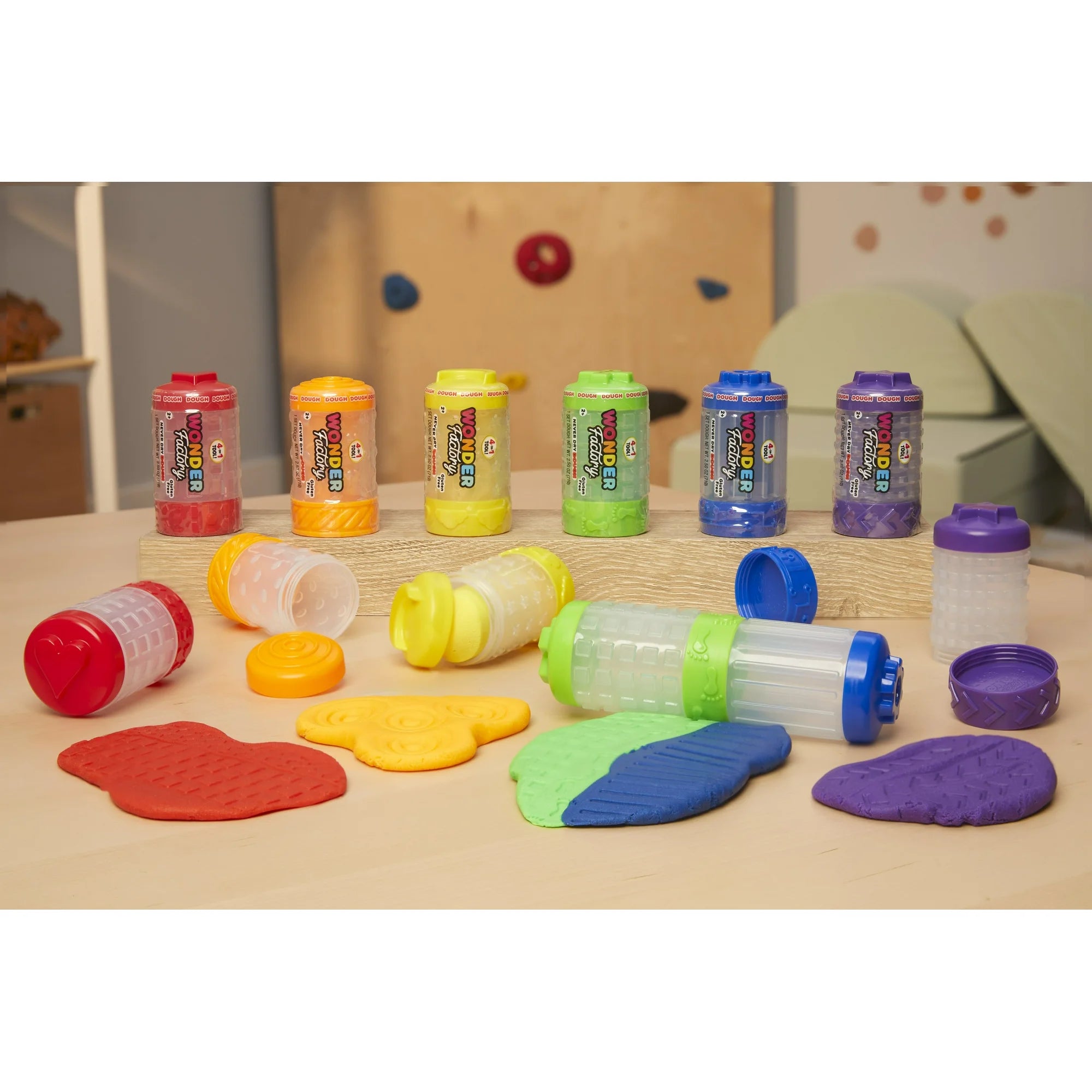 Wonder Factory Never Dry Dough Assorted Colours