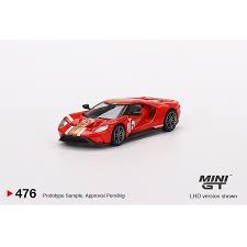 Mini GT Ford GT Alan Mann Heritage 1:64 Die Cast