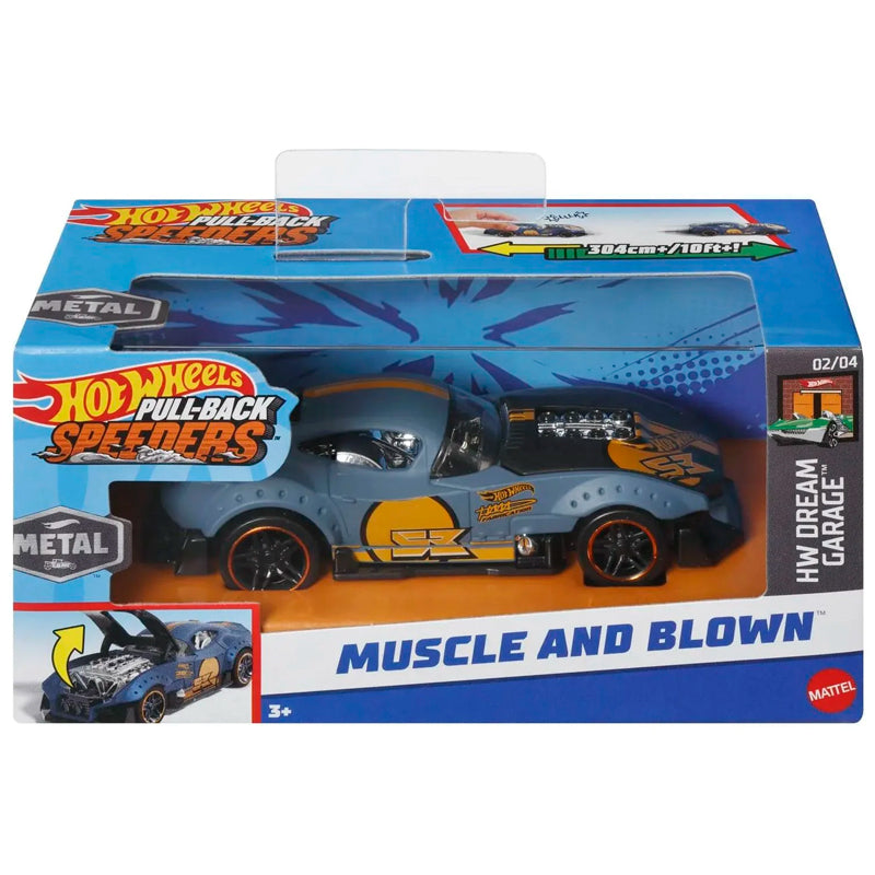 Hot Wheels Pull Back Speeders Assorted