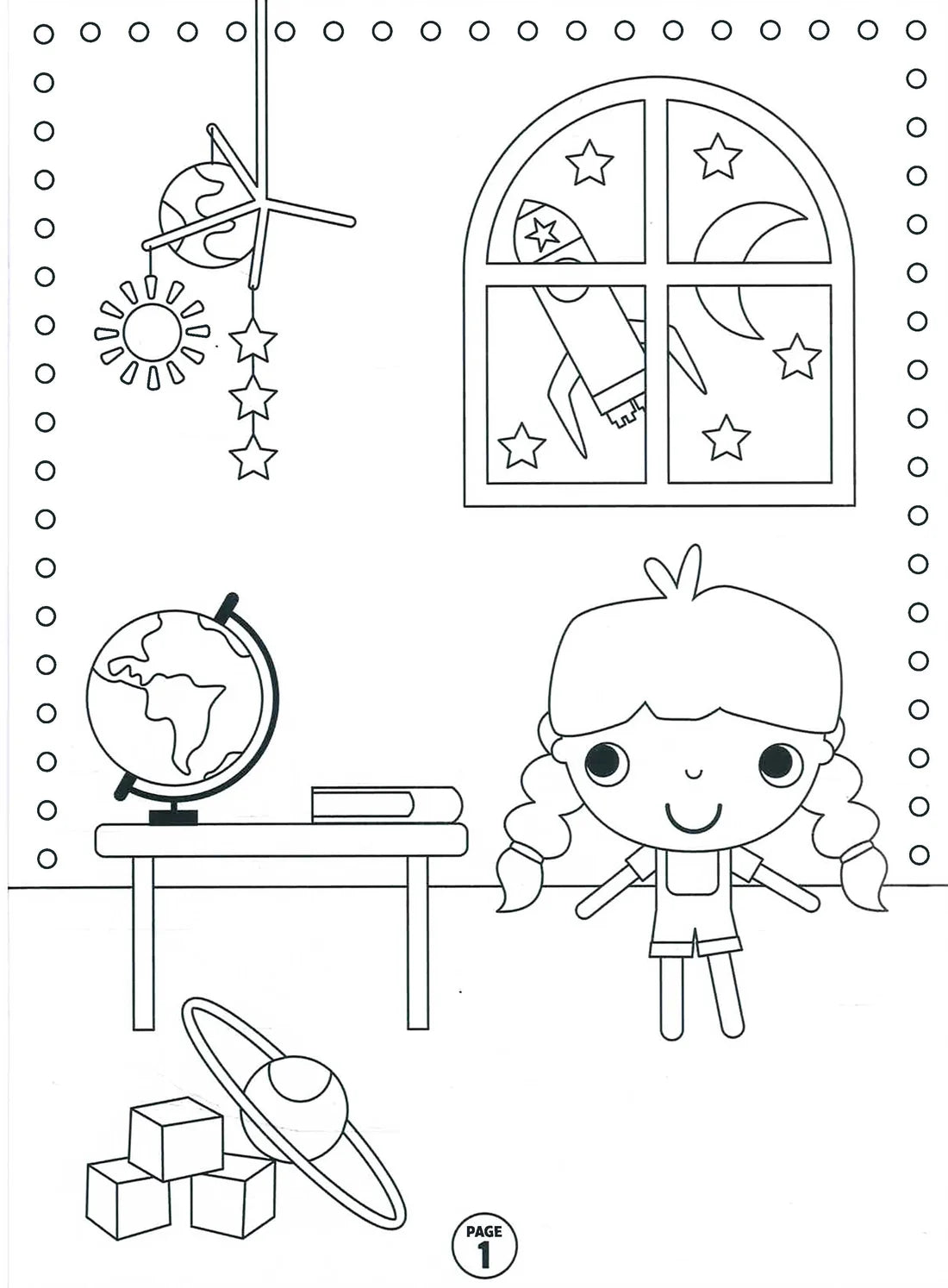 Lets Play Dress-Up Space Colour & Activity Book