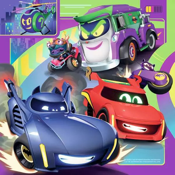 Batwheels 3x49 Piece Jigsaw