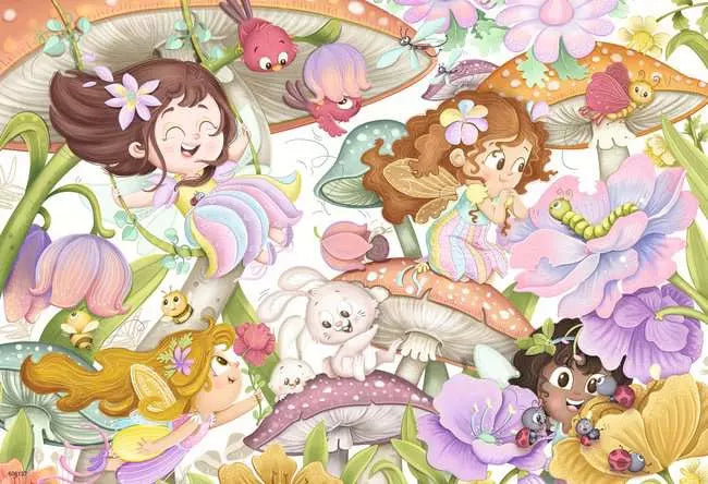 Mermaids 2x12 Piece Jigsaw Puzzle