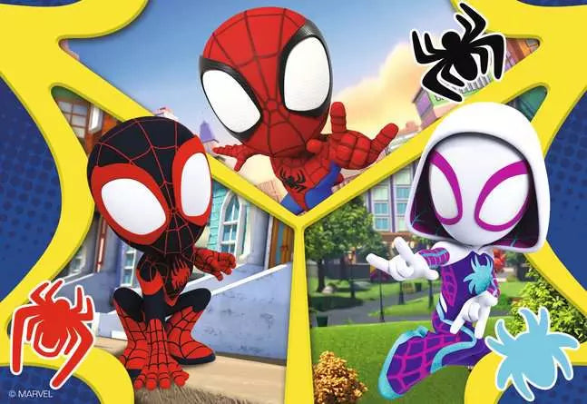 Spidey and amazing friends 2x24 Piece Puzzles