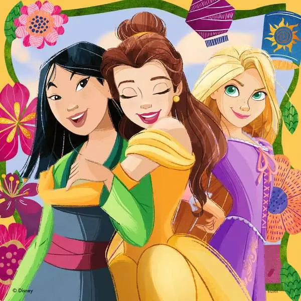 Disney Princess 3x49 Piece Jigsaw Puzzles
