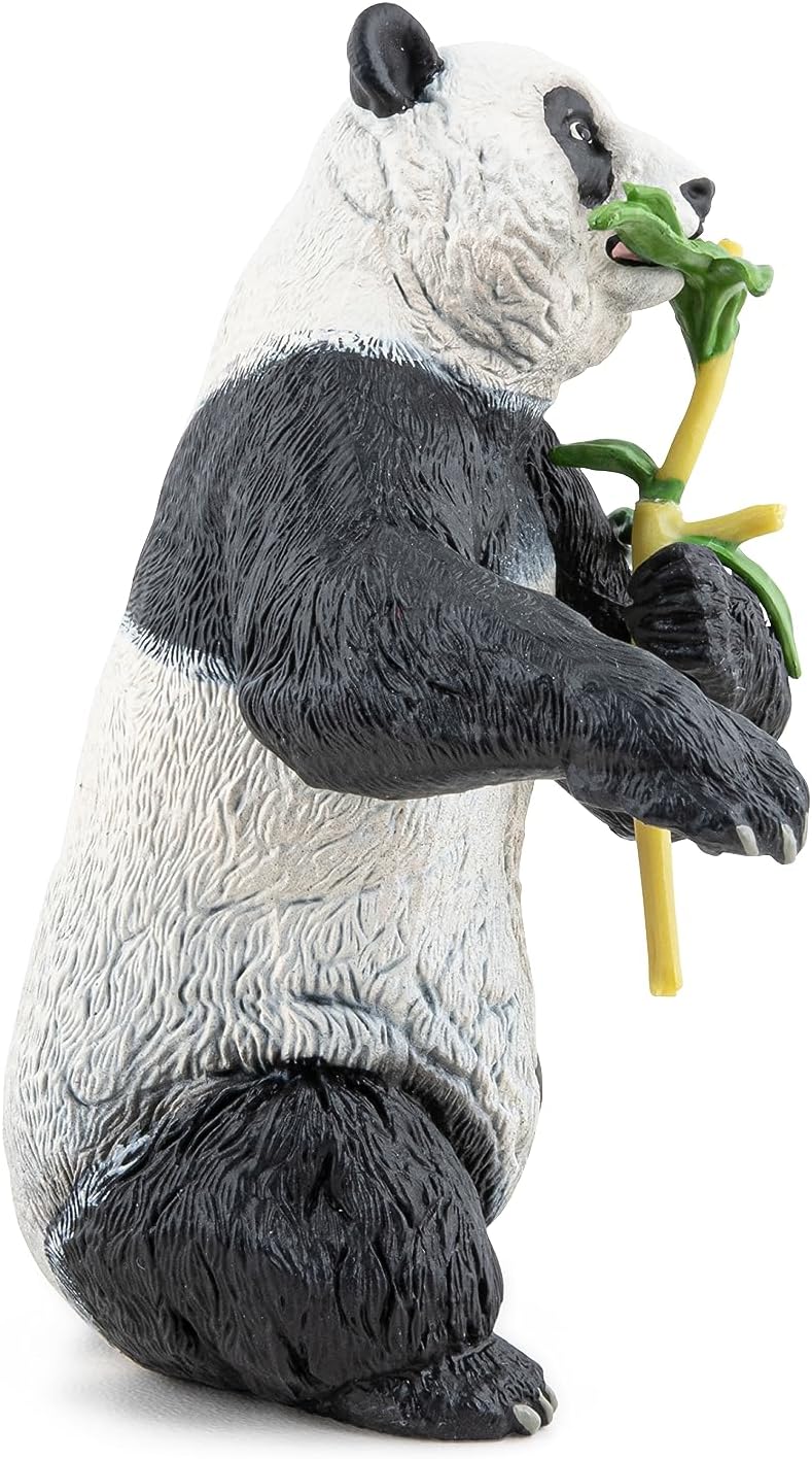 Panda with bamboo