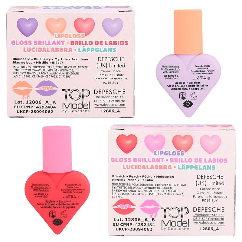 TOPModel Lip Gloss Sweet Heart Beauty & Me