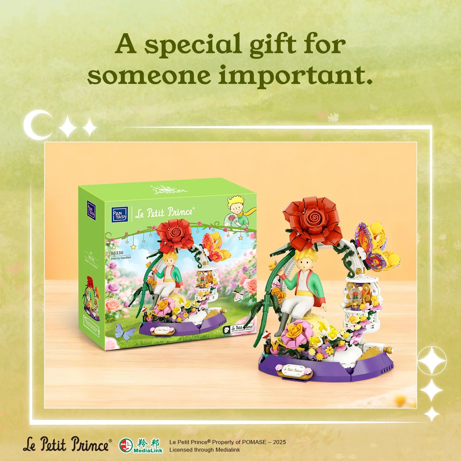 Le Petit Prince Starry Garden Construction Set
